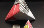 Hoe maak je een driehoekige Hexahedron uit papier (Sonobe eenheden)
