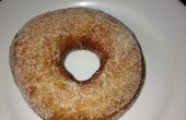 Volkoren donuts met kaneel suiker