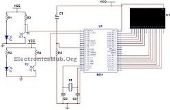 8051 Microcontroller gebaseerd bidirectionele bezoekersteller