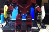 3D afgedrukt humanoidrobot voor onder 1000.00 USD