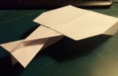 Hoe maak je de eenvoudige Vulcan papieren vliegtuigje