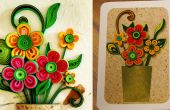 Hoe maak je een wenskaart 3D bloem | Artwork filigraan