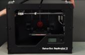 Het instellen van uw Makerbot Replicator 2