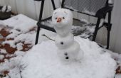 Olaf uit Frozen maken