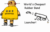 Werelds goedkoopste elastiekje Launcher! 