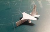 Hoe maak je de mijt papieren vliegtuigje