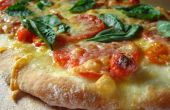 Zelfgemaakte Pizza Margherita