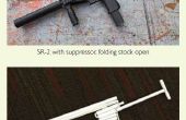 Hoe maak je papier SR-2 geweer dat schiet