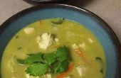 Pittige Thaise groene Curry met kip