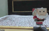 DIY Desktop draaien Santa Claus