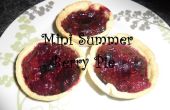 Mini zomer Berry taart
