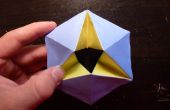 Kaleidocycles - A fun, 3D origami project dat verandert van kleur als u het draaien