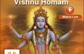 Vishnu reeks homam