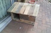 Lola's doghouse (met behulp van gebroken pallets)