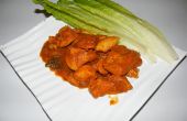 Kip in pikante saus (pittige Kip Curry)