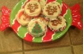 Kerst Cookie Sandwiches