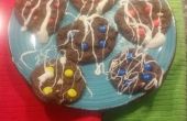 Triple chocolade M & M Cookies