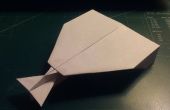 Hoe maak je de gier papieren vliegtuigje