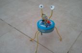 Candy Box (Altoids) Vibrobot met ogen en gezicht