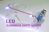 LED verlicht veiligheidsbril