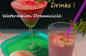 Watermeloen-Dreamcicle & watermeloen Cooler crème