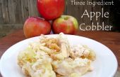 Three-Ingredient Apple Cobbler