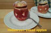 Hoe maak je Halloween gebakken appels
