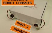 Kartonnen Chassis voor goedkope Robots 1: Boxbot