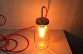 DIY Mason Jar Lamp w / Switch