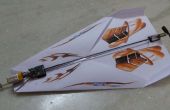 RC vliegtuig van papier