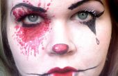 American Horror Story Freakshow make-up transformatie