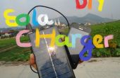 DIY USB-deelvenster van de zonne-telefoonlader