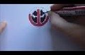 Hoe teken je een Deadpool Logo embleem