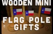 Houten Mini Flag Pole geschenken