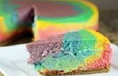 Cheesecake van de regenboog
