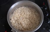 Geen-gedoe gekookte rijst