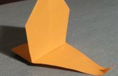 Origami zeilboot
