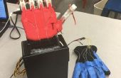 Robotic Hand gecontroleerd door macht handschoen