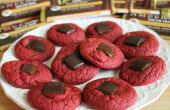 Rode fluwelen Cookies