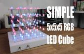 Maken je eigen eenvoudige 5 x 5 x 5 RGB LED Cube