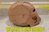 #7 1/3 iron Man Mark 42 helm karton - DIY Abdellah - hoe te