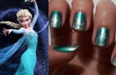 Disney is bevroren: Elsa-Inspired nagels