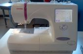 Inzicht in een Janome Embroidery Machine: de Machine en de naald Threading