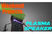 Weekend projecten: Mijn lopend project Plasma spreker (zingen arc). 