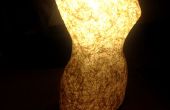 Lace vrouw vloerlamp