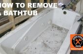 Hoe te verwijderen een badkuip