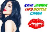 Kylie jenner lippen miniatuur fles charme