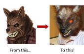 Halloween Project: Voeg realisme toe aan een winkel koopt weerwolf masker! 