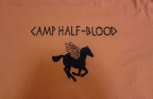 Awesome kamp halfbloed shirt met rug ontwerp. 
