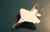 Hoe maak je de Raptor papieren vliegtuigje